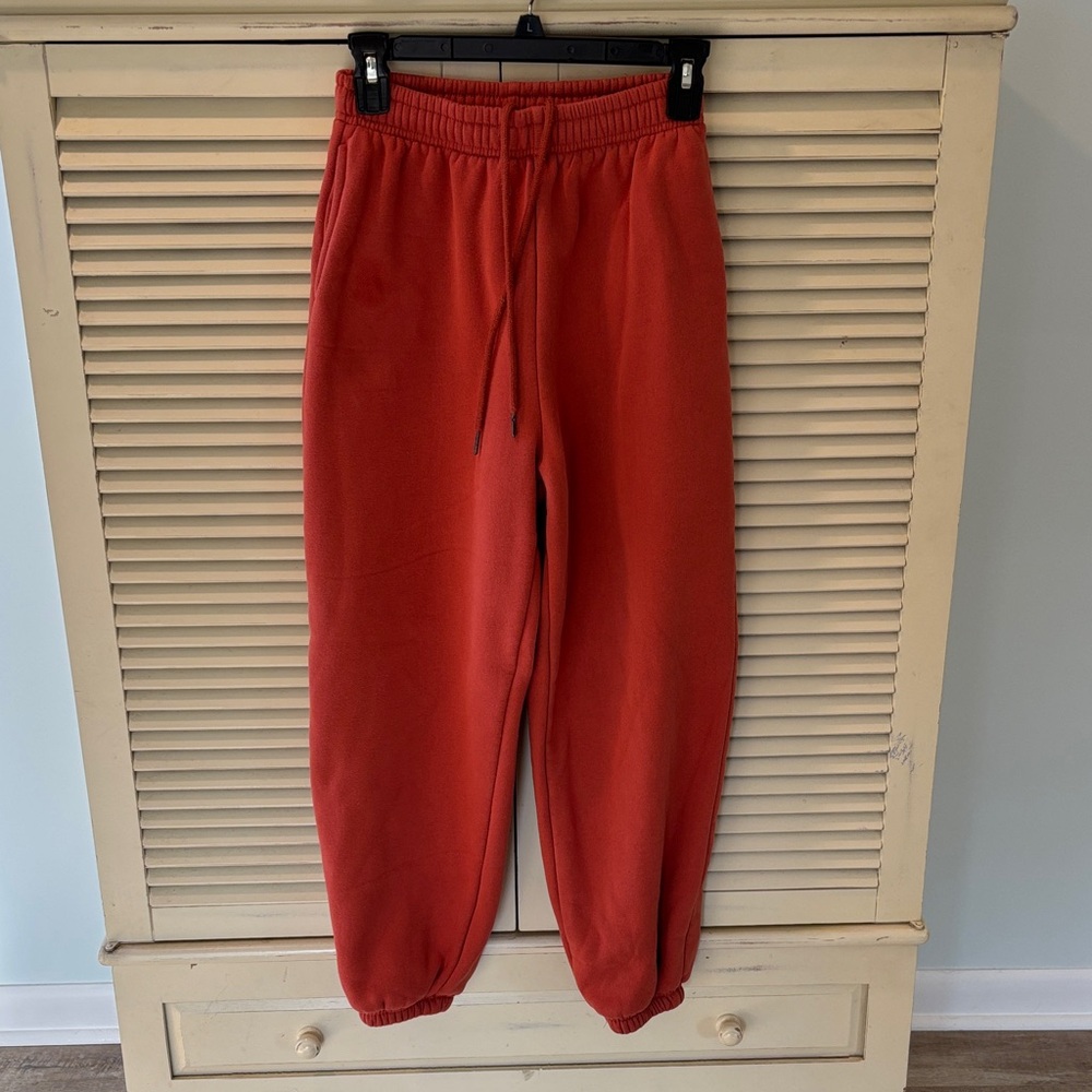 Women’s Burnt Orange Jogger Pants